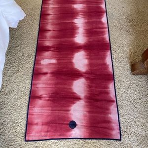 Manduka Yoga Towel Red/White/Blue